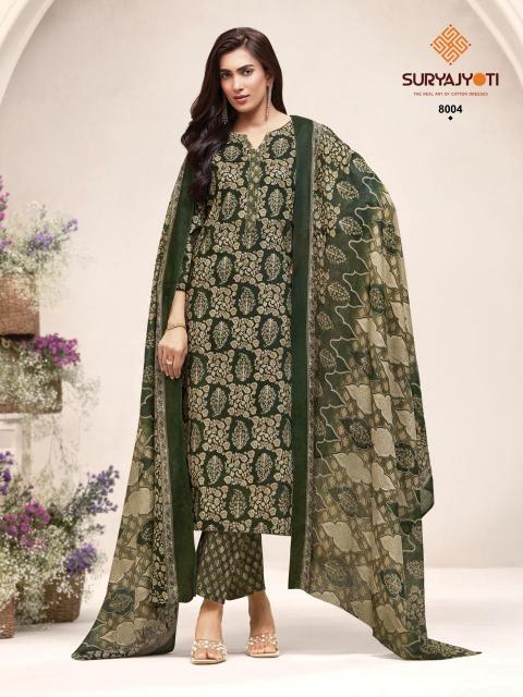 Suryajyoti poshak vol-8 cotton kurtis wholesale market in ahmedabad